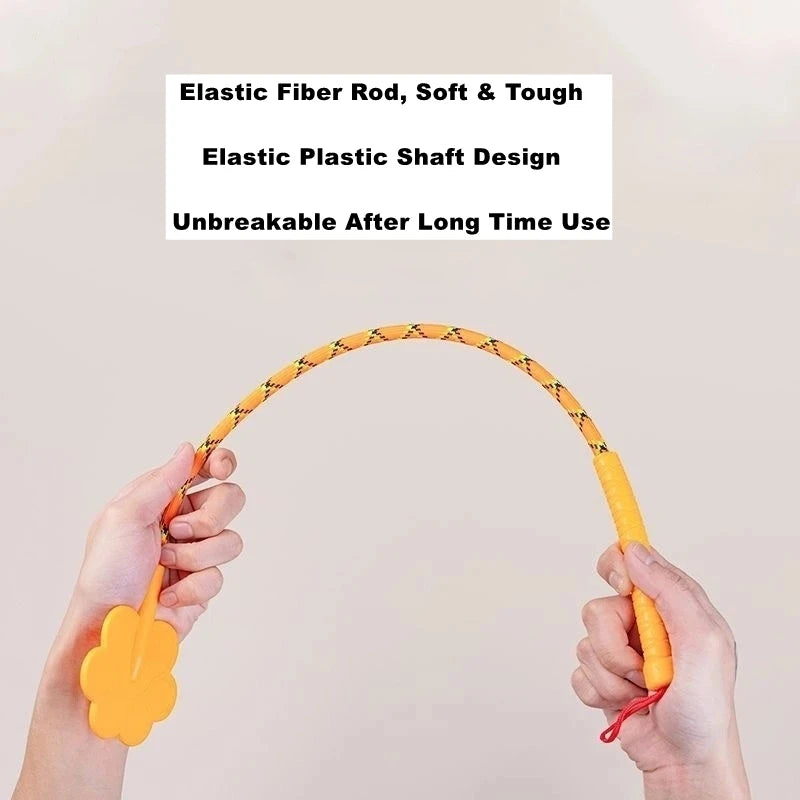 Portable Dog Training Stick Flirt Pole for Small Medium Dogs, Interactive Pet Teaser Wand for Training & Play