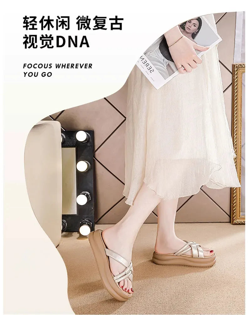 Summer New Arrival Sandals Slides Fashion Breathable Non-slip Lightweight Casual Indoor Outdoor Beach Daily Slippers
