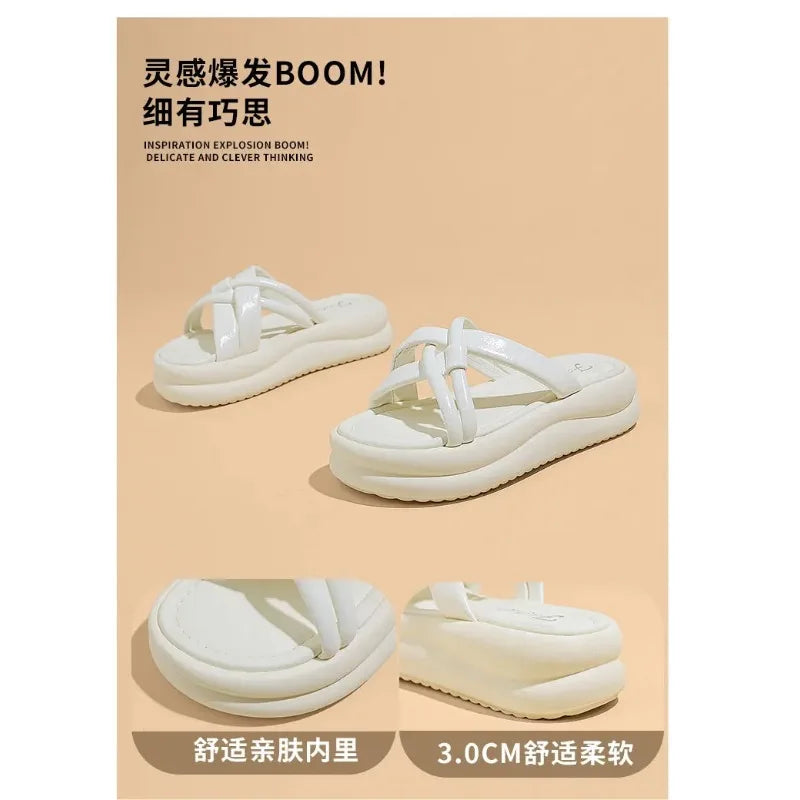 Summer New Arrival Sandals Slides Fashion Breathable Non-slip Lightweight Casual Indoor Outdoor Beach Daily Slippers