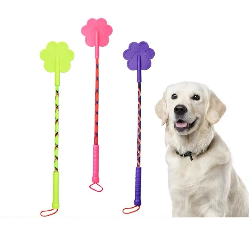 Portable Dog Training Stick Flirt Pole for Small Medium Dogs, Interactive Pet Teaser Wand for Training & Play