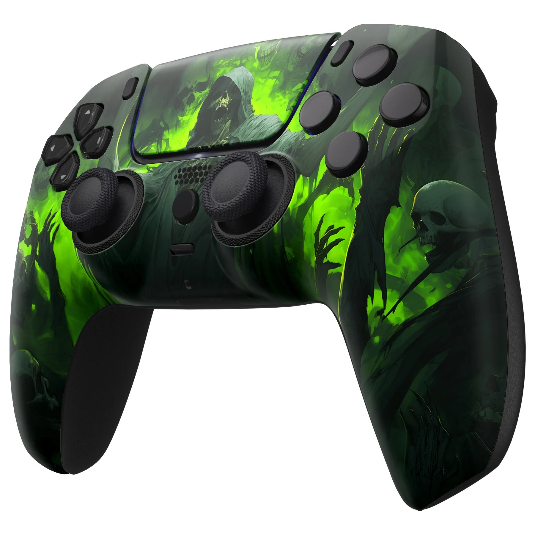 eXtremeRate LUNA Redesigned Replacement Front Shell Touchpad For ps5 Controller BDM-010/020/030/040/050 - Dark Carnival