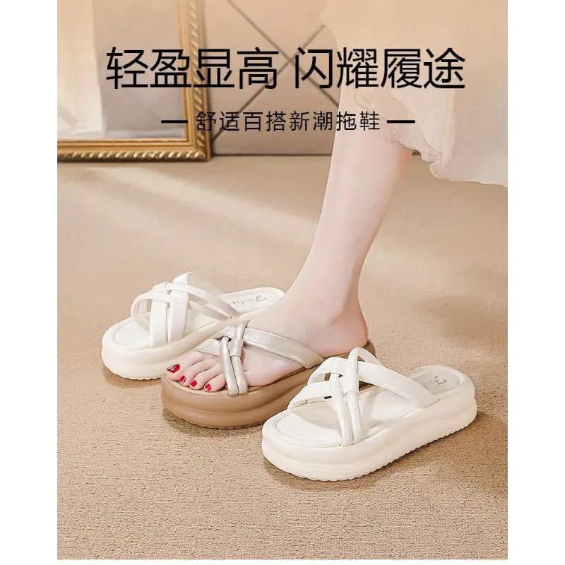 Summer New Arrival Sandals Slides Fashion Breathable Non-slip Lightweight Casual Indoor Outdoor Beach Daily Slippers