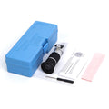 0-80% Honey Refractometer Handheld Brix Meter ATC Sugar Concentration Tester Brix Sugar Test Tool for Fruit Sweetness Juice