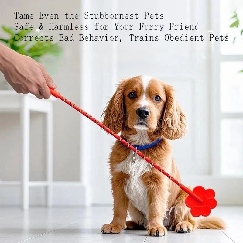 Portable Dog Training Stick Flirt Pole for Small Medium Dogs, Interactive Pet Teaser Wand for Training & Play