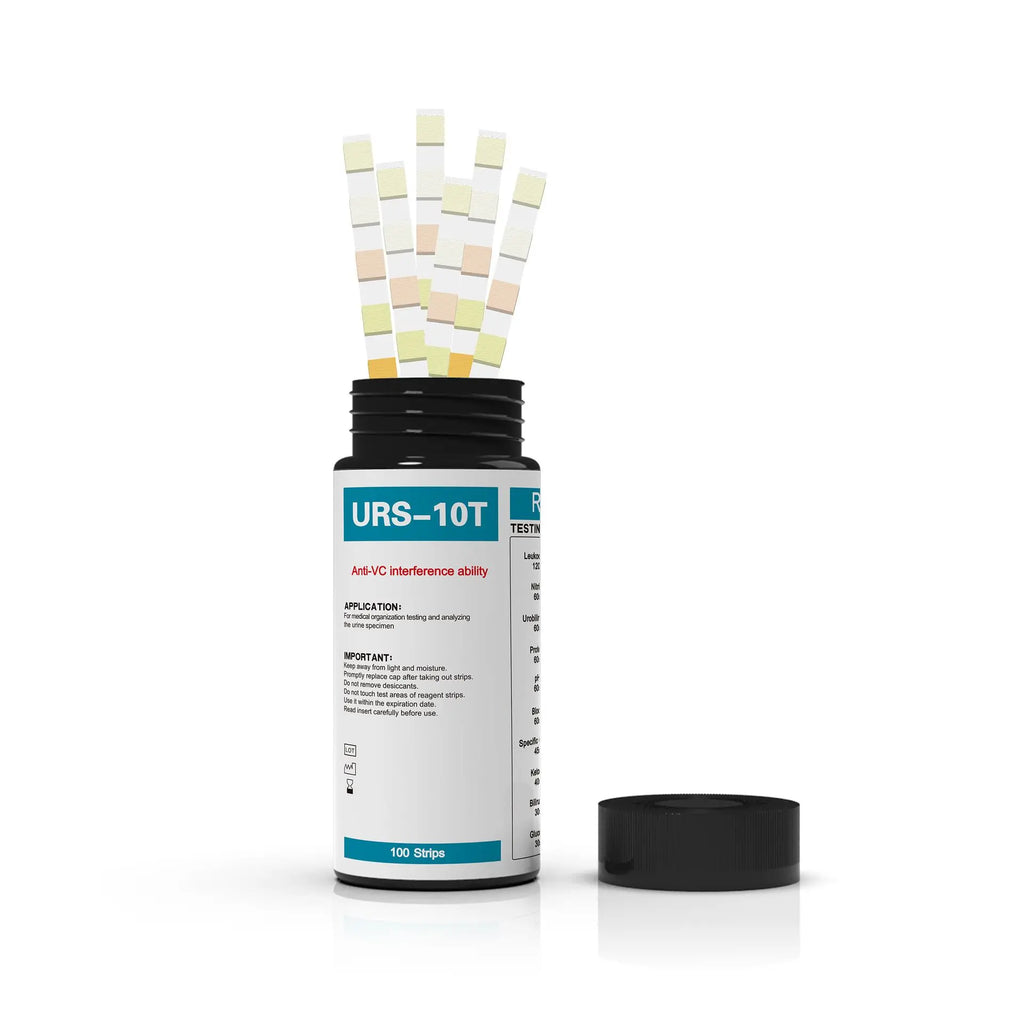 100pcs Urine Routine Test Strips Ph Testing Strips Testing Kit Medical Ketone Test Strips Protein Testing Strips Ph Test Strips