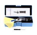 0-32% Brix Refractometer Handheld Refractometer Sugar Concentration Meter Densimeter Brix Saccharimeter ATC Sugar Tester