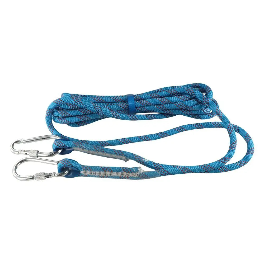 Bite Resistant Dog Spring Pole Toys 5M Cotton Rope Hanging Exercise Cotton Rope Dog Spring Pole Toys Tug Dog Teething Outdoor