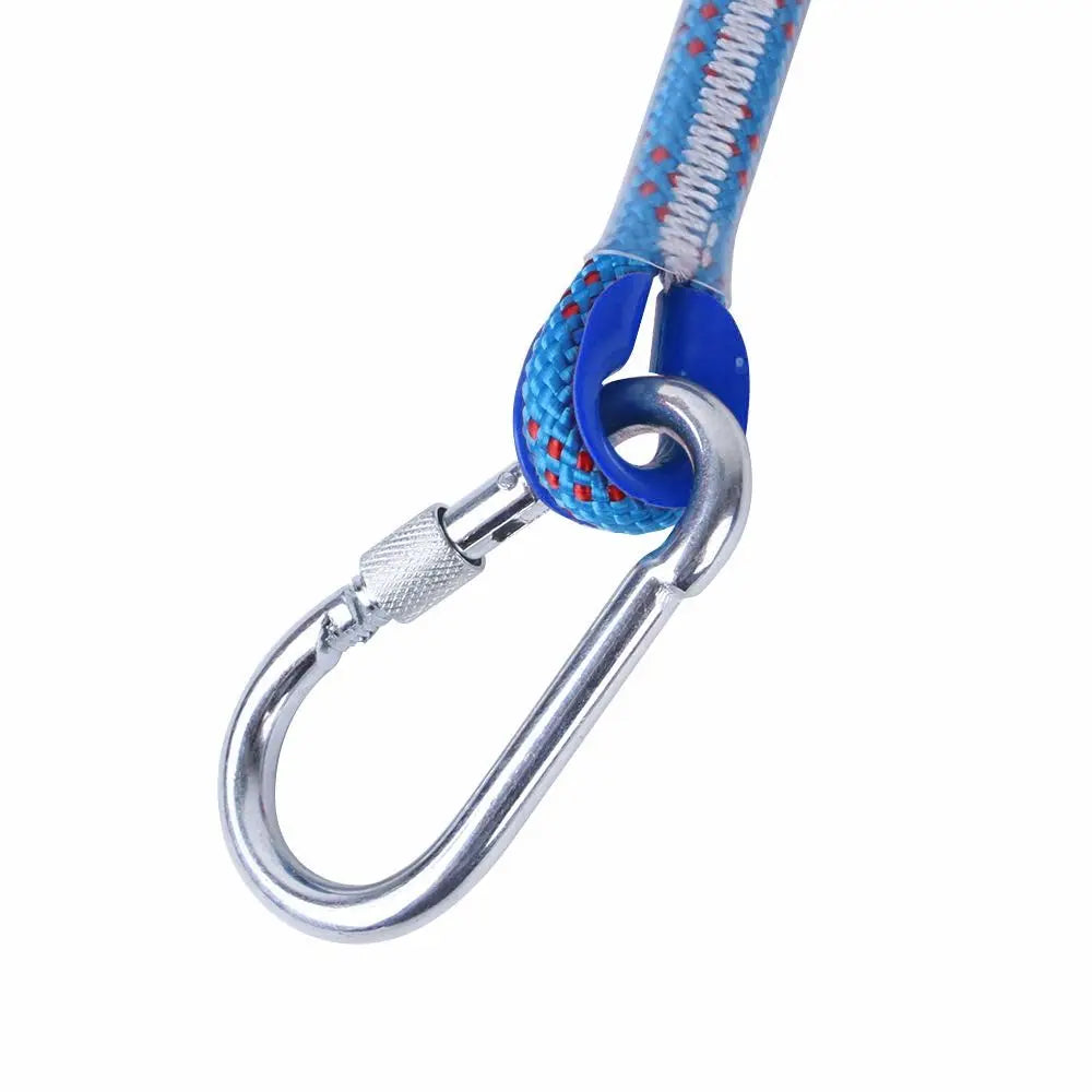 Bite Resistant Dog Spring Pole Toys 5M Cotton Rope Hanging Exercise Cotton Rope Dog Spring Pole Toys Tug Dog Teething Outdoor