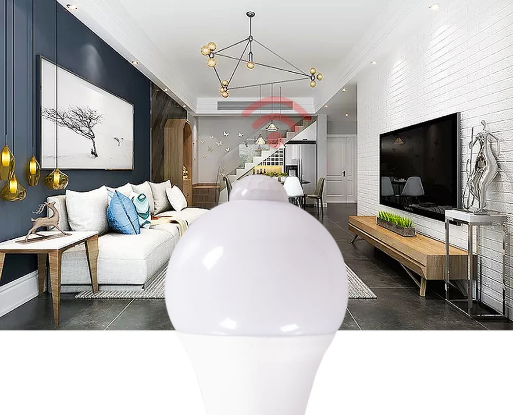 LED Night Light 18W 15W 12W 9W Bulb With Motion Sensor PIR Corridor Bedroom Bathroom Light 220V Human Body Induction Bulb