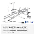 SucceBuy Chainsaw Mill Planking Milling 14-36 Inch Guide Bar Wood Lumber Cutting Portable Sawmill Aluminum Steel Chain Saw Mill