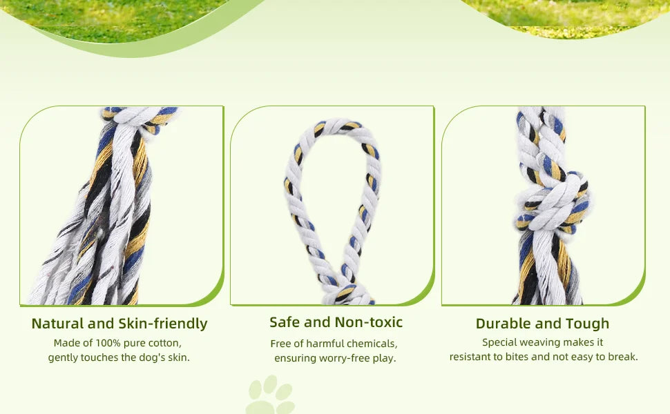 Flirt Pole for Dogs Interactive Dog Toys Durable Heavy Duty Dog Flirt Pole Suitable for Small and Medium Dogs Great Exercise and