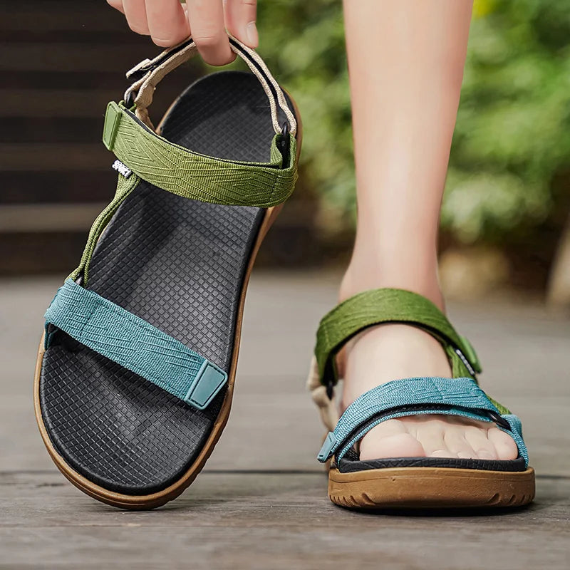 Summer Men Sandals Fashion Leisure Beach Holiday Sandals for Men's Lightweight Shoes New Outdoor Comfortable Casual Sandalies
