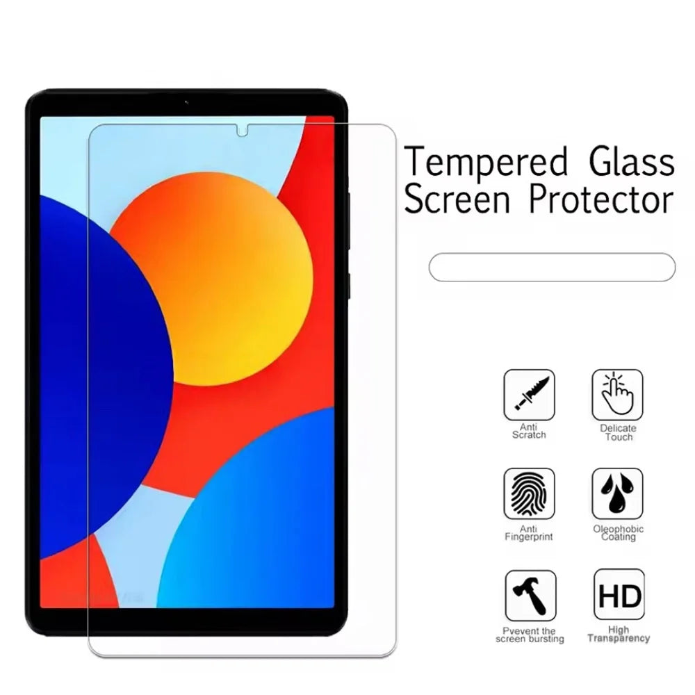 1PCS Tempered Glass Screen Protector For Xiaomi Redmi Pad SE 4G 8.7 Inch 2024 Anti-scratch Free Bubble Free HD Protective Film