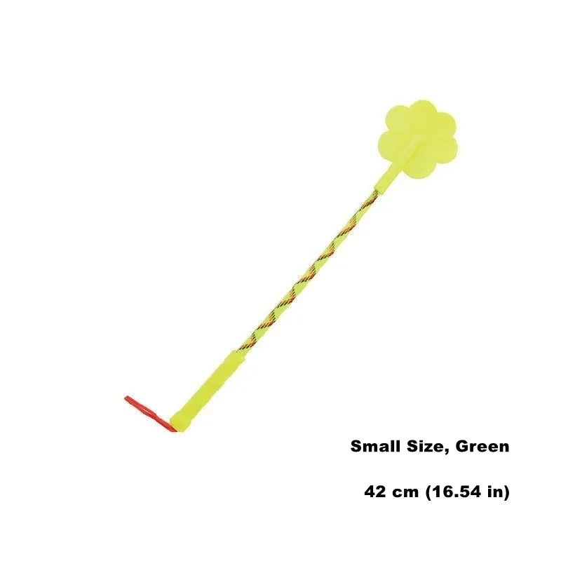 Portable Dog Training Stick Flirt Pole for Small Medium Dogs, Interactive Pet Teaser Wand for Training & Play